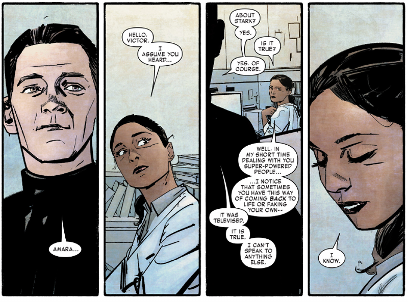 Illustration for article titled We've Got the Biggest Clue Yet About What Happens to Tony Stark After Civil War II